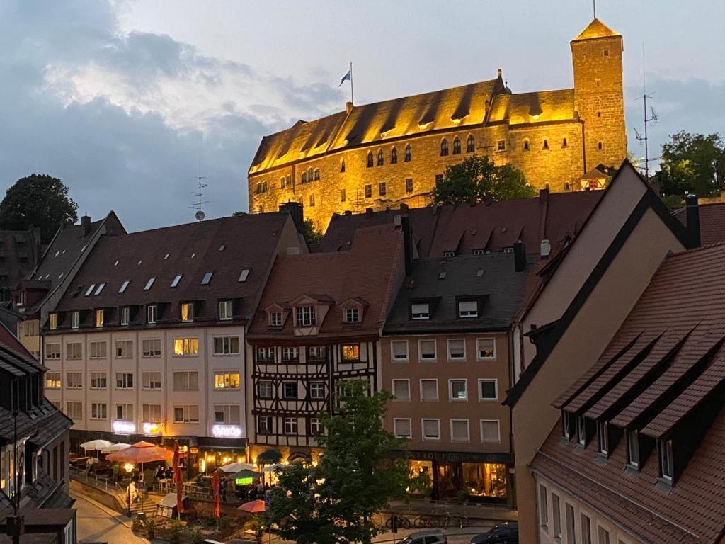 Einzigartige Penthauswohnung Nuremberga Exterior foto